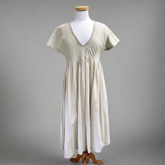 Merlette cream Zeeland dress, size XS - Picture 4 of 6
